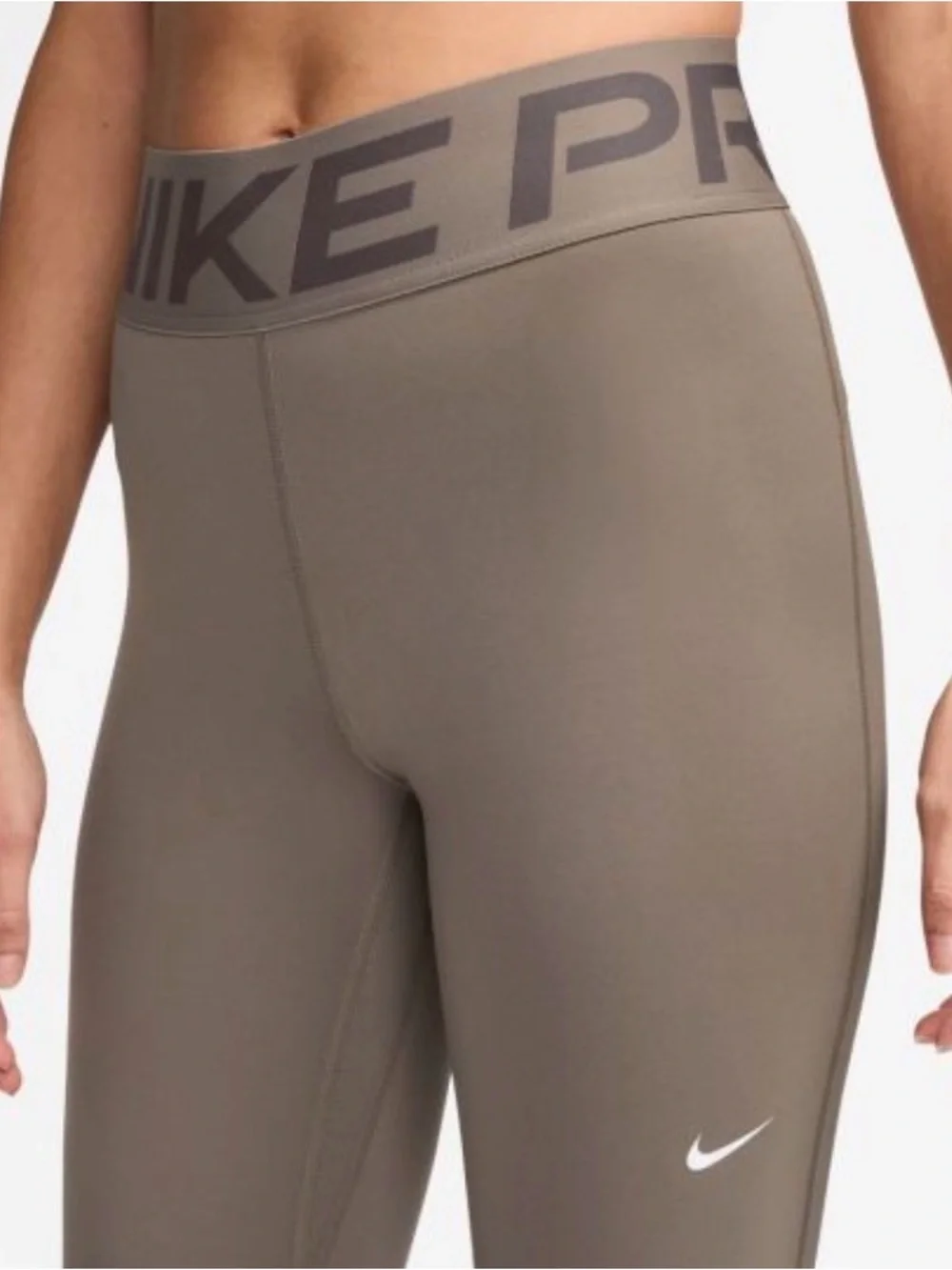 NWT Nike Pro Women's Mid-Rise Full-Length Mesh-Panelled Leggings SIZE SMALL